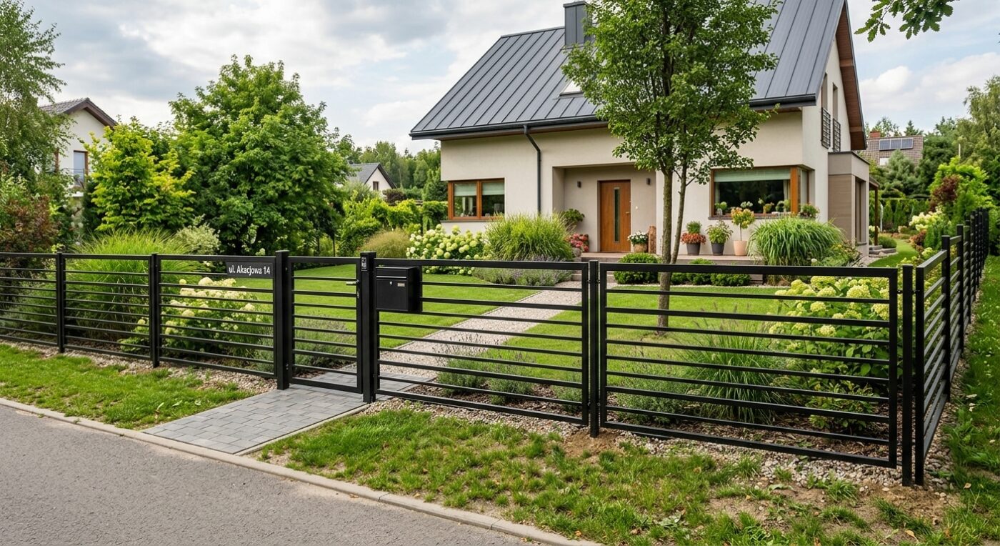 Zaun ohne Fundament – Vor- und Nachteile